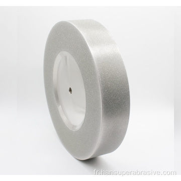 10 &quot;x1 / 2&quot; 250 mm Affûteur de poinçonnage Diamond CBN Affûtage de raideur roue